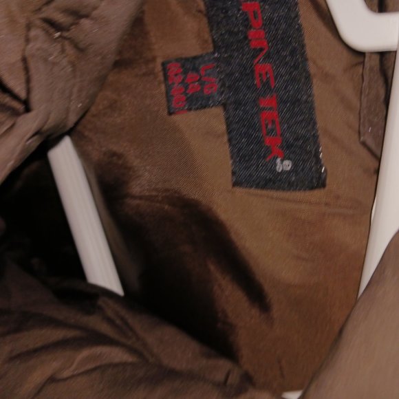 Alpine tek y2k wind breaker brown 44 Large - Picture 4 of 6